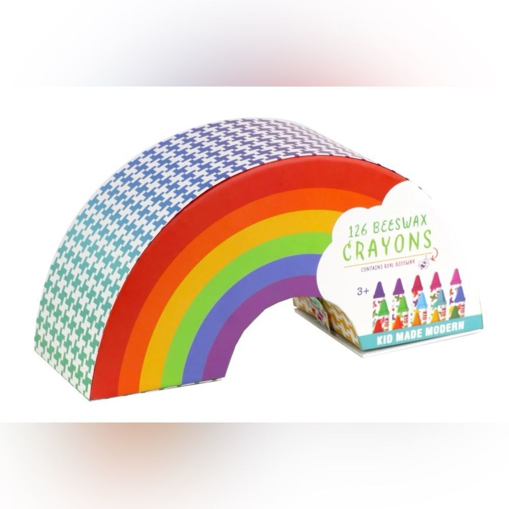 Rainbow Beeswax Crayons Set